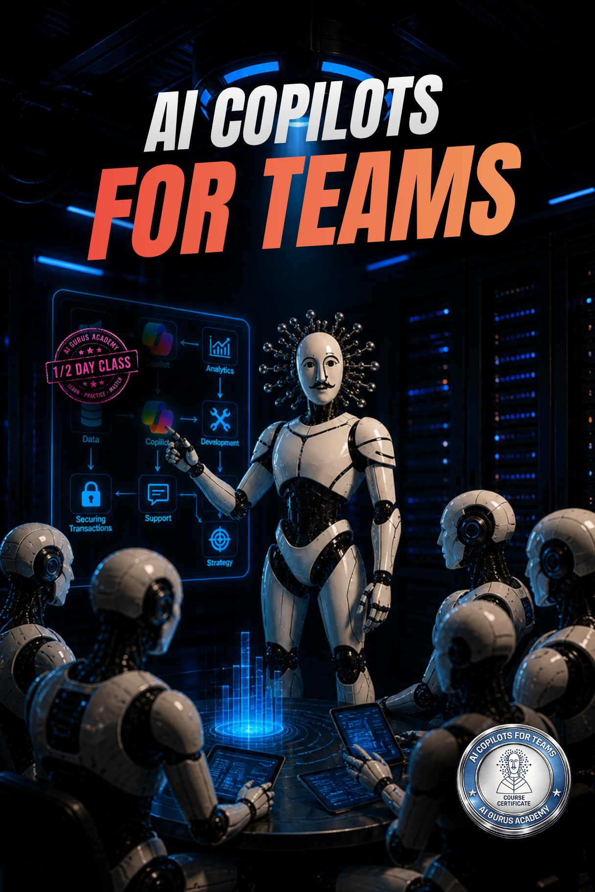 AI Copilots for Teams course — assistant deployment training for operators on LearnAI.TV