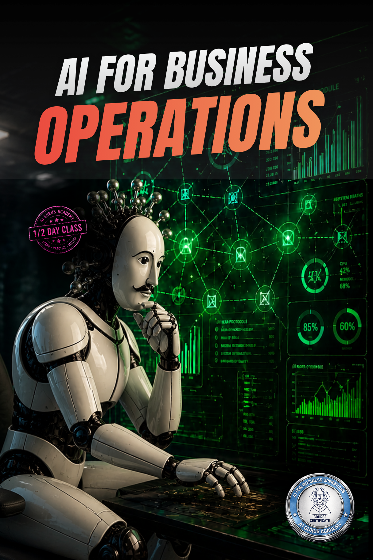 AI for Business Operations course — practical AI workflow training for operators on LearnAI.TV