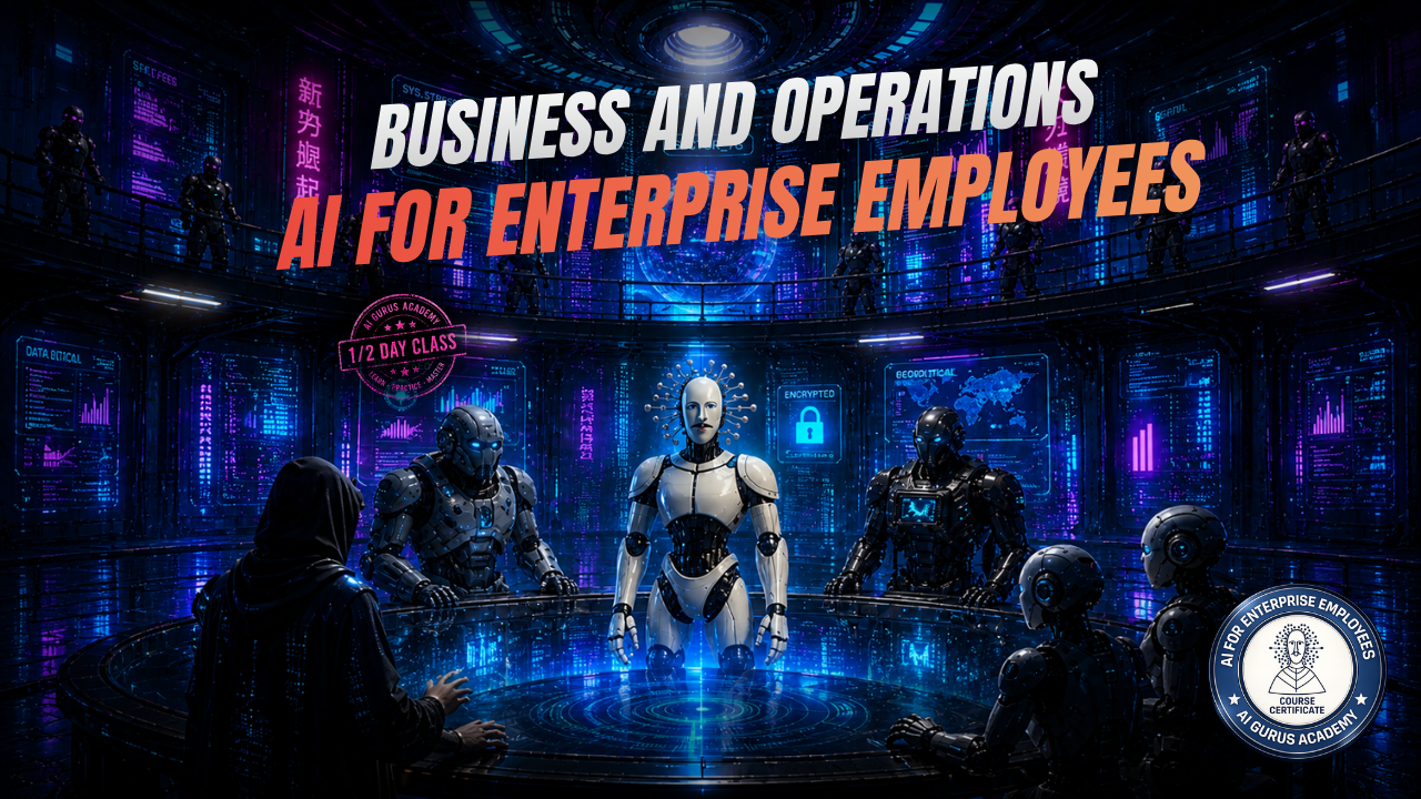 AI for Enterprise Employees course — workplace AI skills and prompt engineering training on LearnAI.TV