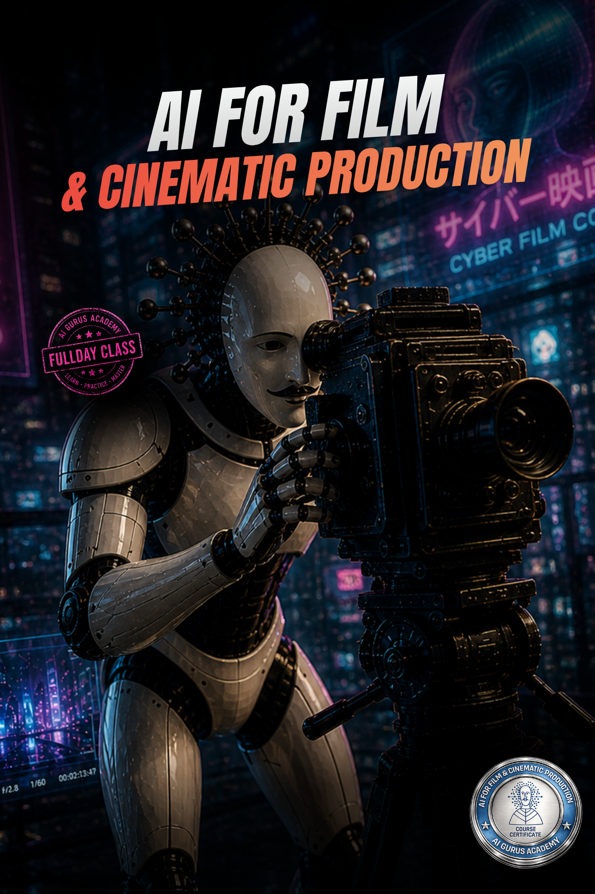 AI for Film and Cinematic Production course — generative AI for filmmakers on LearnAI.TV