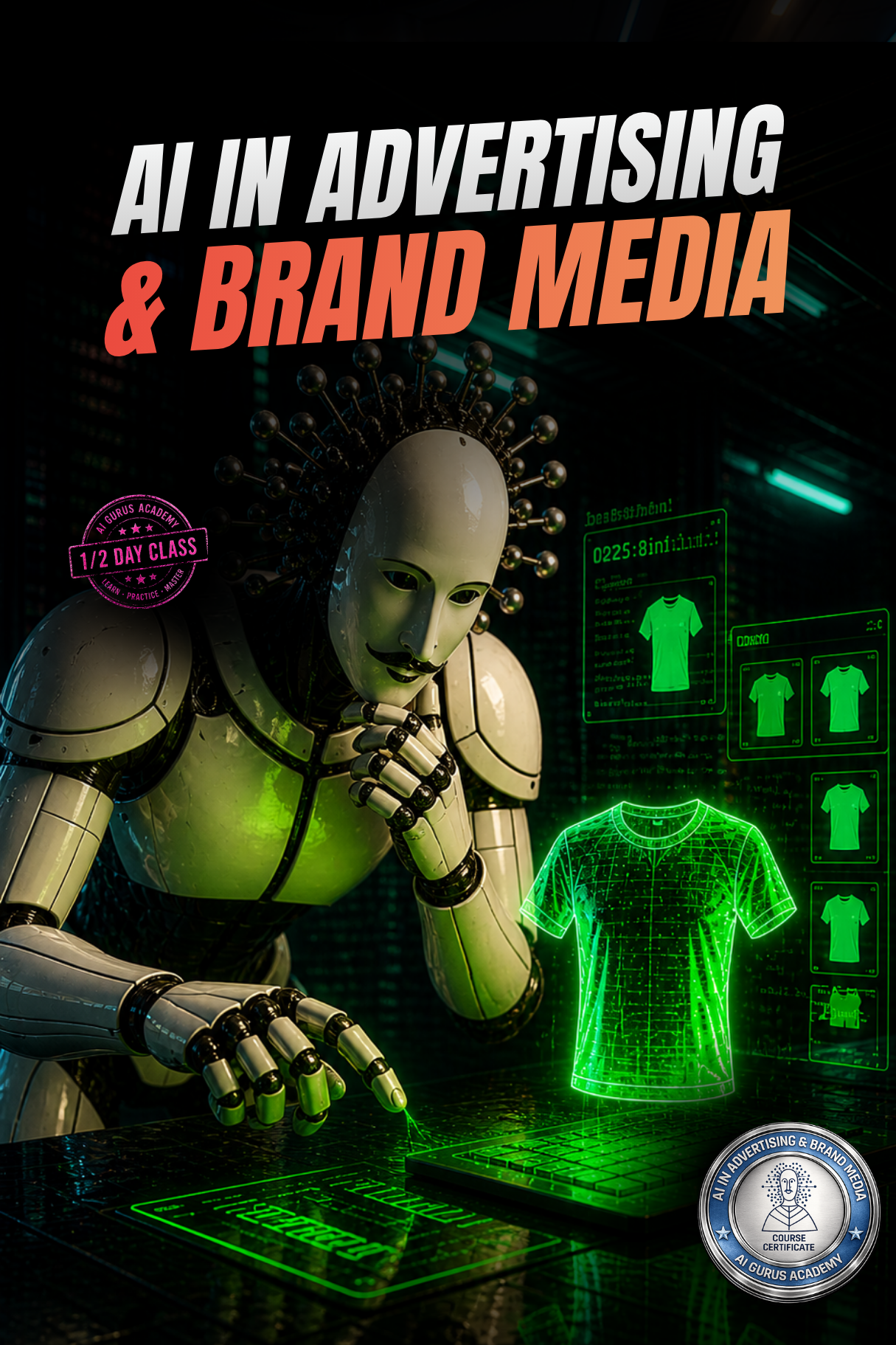 AI in Advertising and Brand Media course — generative AI for marketing creatives on LearnAI.TV