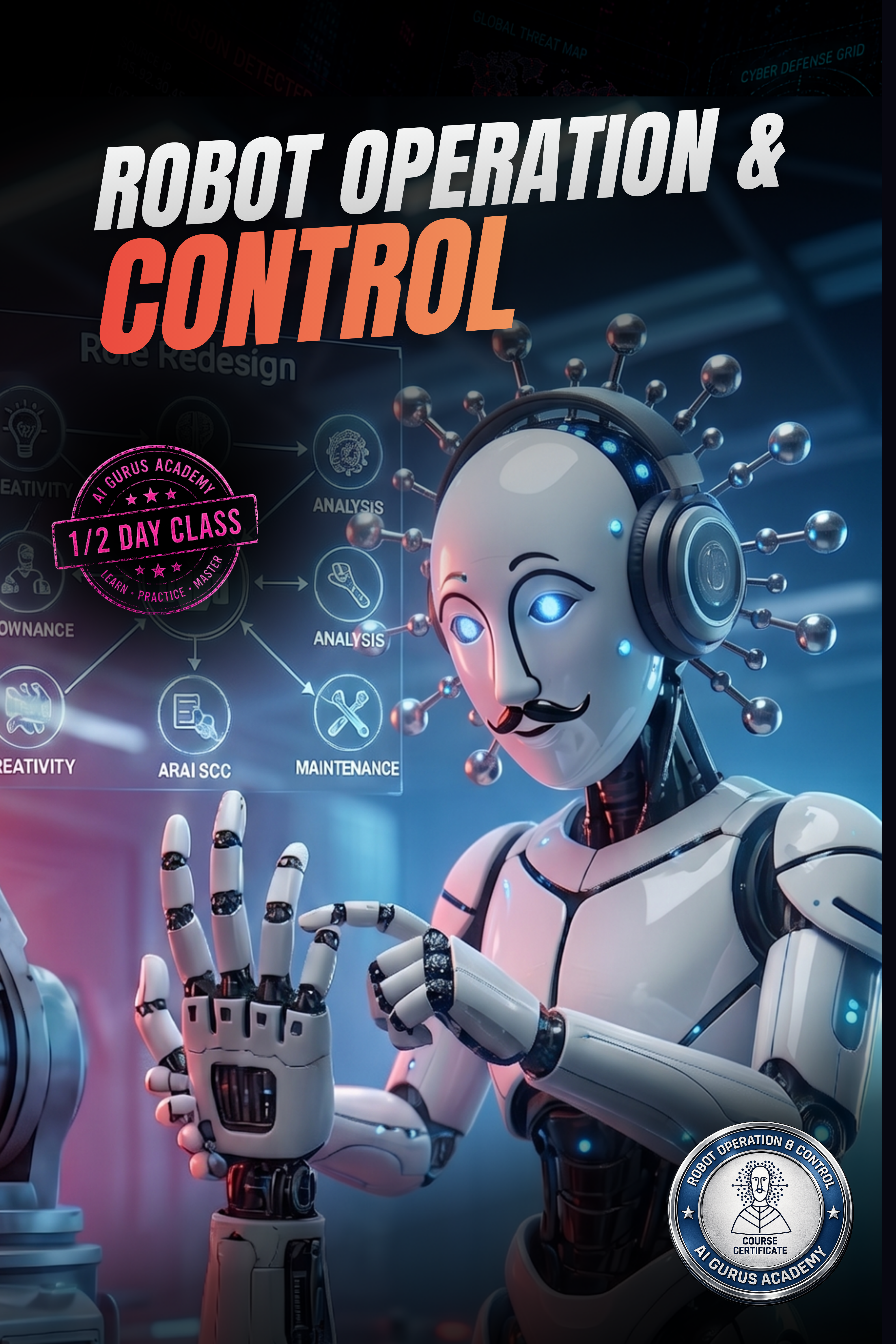 Robot Operation and Control course on LearnAI.TV