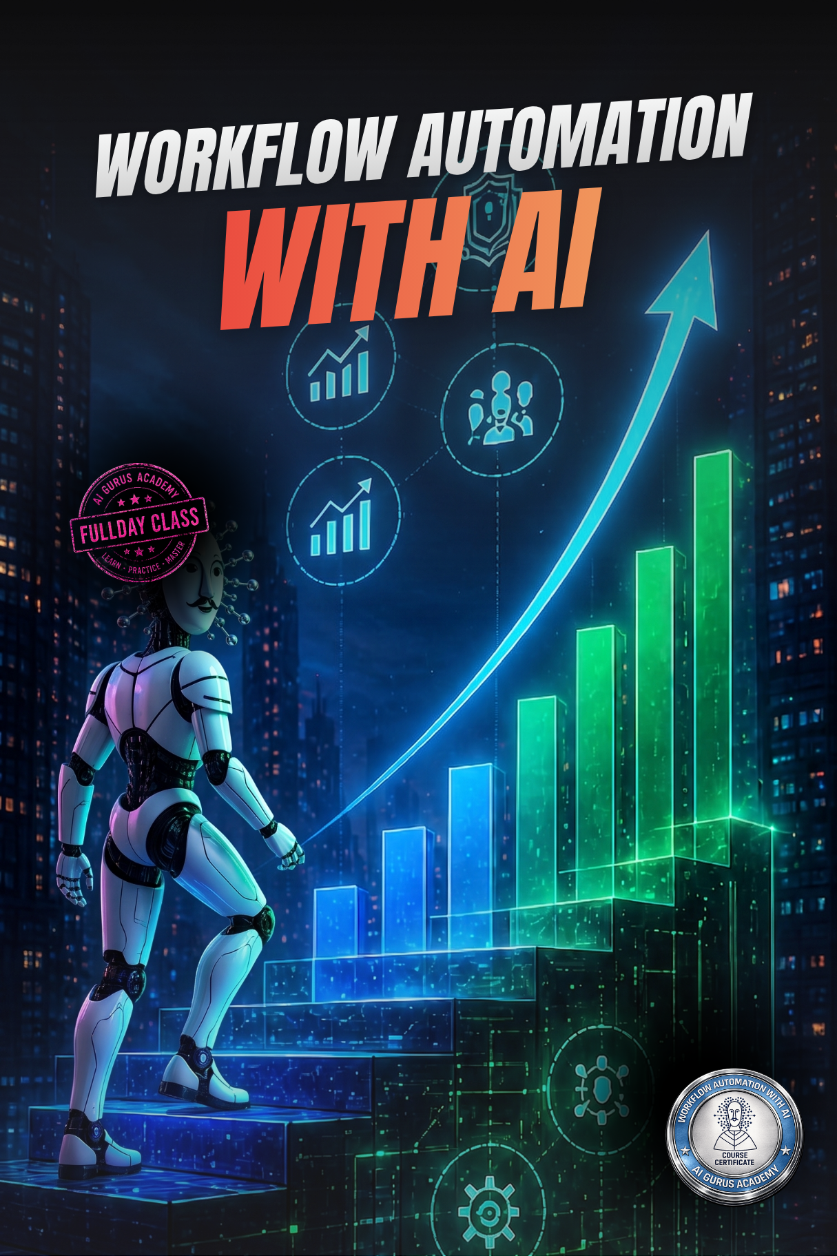Workflow Automation with AI course — operations automation training on LearnAI.TV